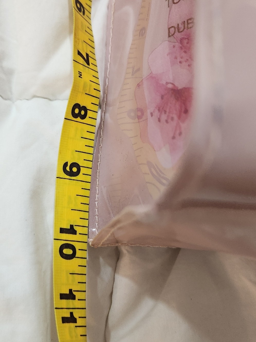 Ted Baker Pink Floral Vinyl Tote Bag - Picture 6 of 10